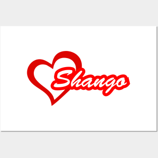 Heart Shango Posters and Art